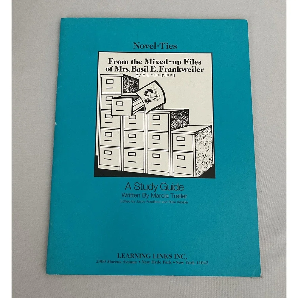 Novel Ties From The Mixed Up Files Of Mrs Basil E Frankweiler Study Guide
